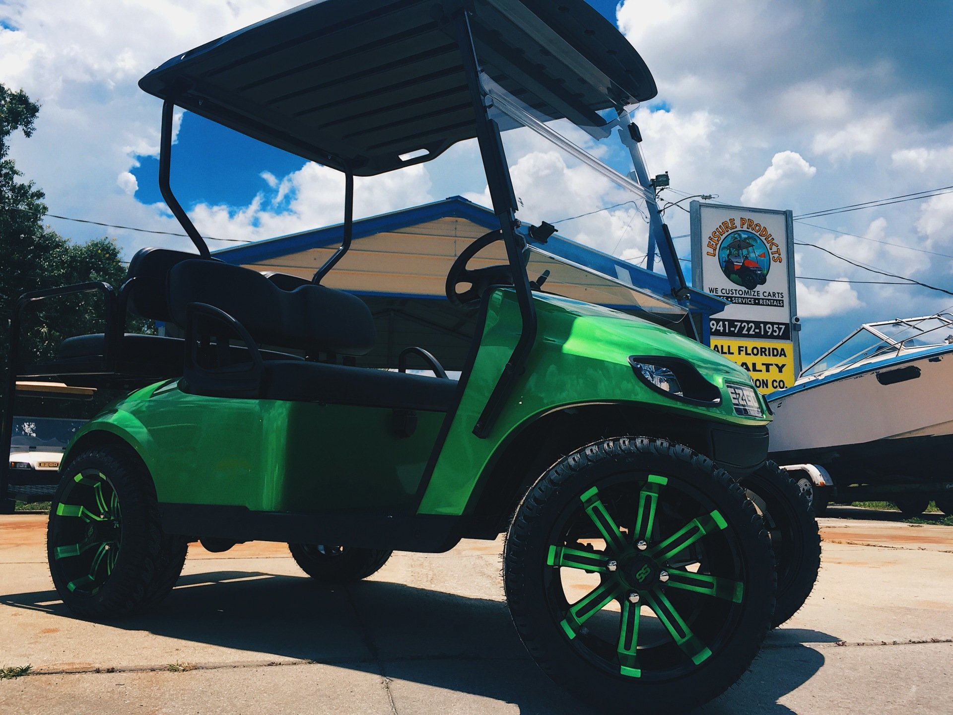 Check with a Golf Cart Shop in Sun City Center About New Models of Golf Carts